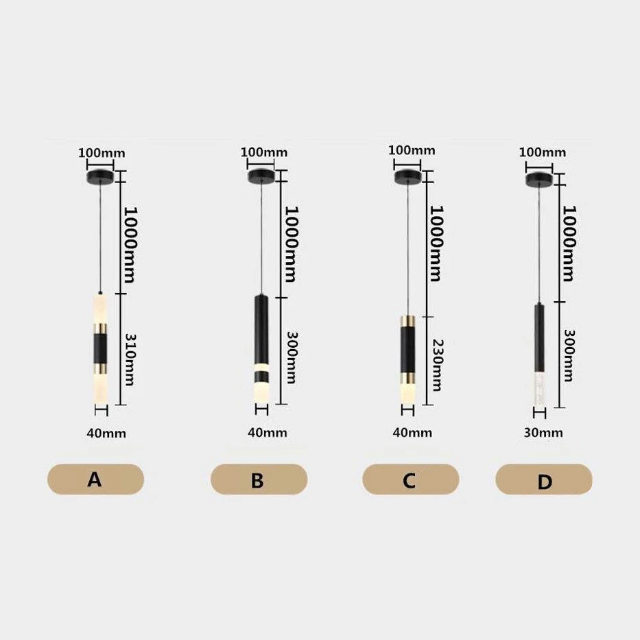 Suspension Design LED Cylindrique En Métal Et En Verre Luisa 15 Suspension Design LED Cylindrique En Métal Et En Verre Luisa – Image 13