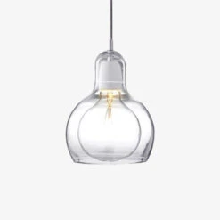 Suspension Design LED En Verre Loft