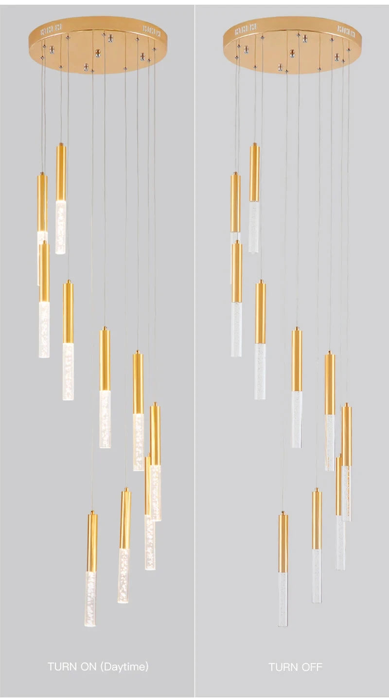 Suspension En Cristal Lustre LED Pour éclairage Décoratif Intérieur 6 Suspension En Cristal Lustre LED Pour éclairage Décoratif Intérieur – Image 4