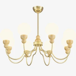 Suspension En Verre Rétro Avec éclairage Led En Bois 21 Suspension En Verre Rétro Avec éclairage Led En Bois -Lumeers Boutique suspension en verre r tro avec clairage led en bois 5