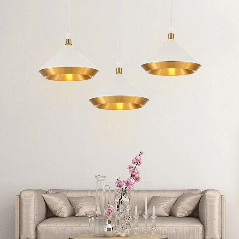 Suspension Industrielle Avec Abat-jour Droit Tambour Graciella 4 Suspension Industrielle Avec Abat-jour Droit Tambour Graciella – Image 2