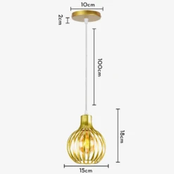 Suspension Industrielle Rétro Avec Abat-jour Géométrique Moderne 25 Suspension Industrielle Rétro Avec Abat-jour Géométrique Moderne -Lumeers Boutique suspension industrielle r tro avec abat jour g om trique moderne 8