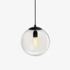 Suspension LED Boule En Verre Living