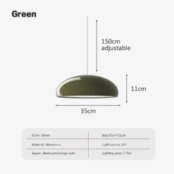 Suspension Led Nordique Macaron Luminaire Suspendu éclairage Maison -Lumeers Boutique suspension led nordique macaron luminaire suspendu clairage maison 6