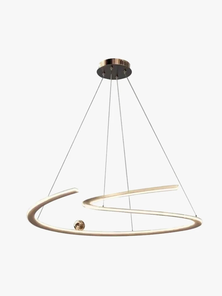 Suspension Minimaliste Italienne à Lumière Circulaire élégante 8 Suspension Minimaliste Italienne à Lumière Circulaire élégante – Image 6