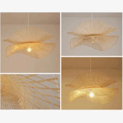 Suspension Moderne En Bambou Pour Décoration Intérieure Artisanale -Lumeers Boutique suspension moderne en bambou pour d coration int rieure artisanale 5