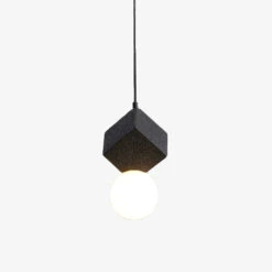 Suspension Moderne LED En Bloc De Résine Wayne