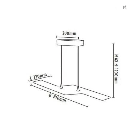 Suspension Moderne LED En Zig Zag Argenté Maya 8 Suspension Moderne LED En Zig Zag Argenté Maya – Image 6