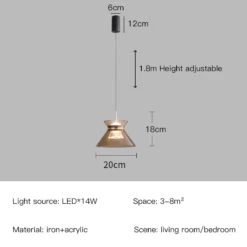 Suspension Moderne à Led Petite Taille Pour Intérieur Décoratif -Lumeers Boutique suspension moderne led petite taille pour int rieur d coratif 6