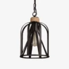 Suspension Rustique LED Avec Cage En Métal Noir Style Industriel -Lumeers Boutique suspension rustique led avec cage en metal noir style industriel 7ea75f83 b567 4884 ba68 c5dbca5aa89c