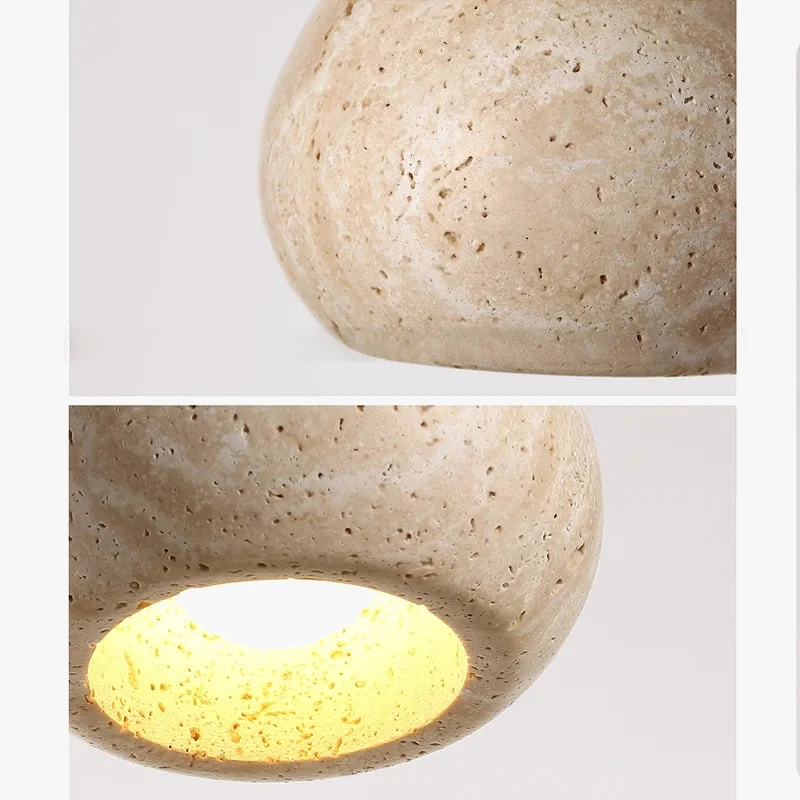 Suspension Vintage En Pierre Naturelle à Led Décorative Pour Intérieur 8 Suspension Vintage En Pierre Naturelle à Led Décorative Pour Intérieur – Image 6