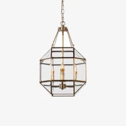 Suspension Vintage Octogonale Avec Des Bougies Ezel